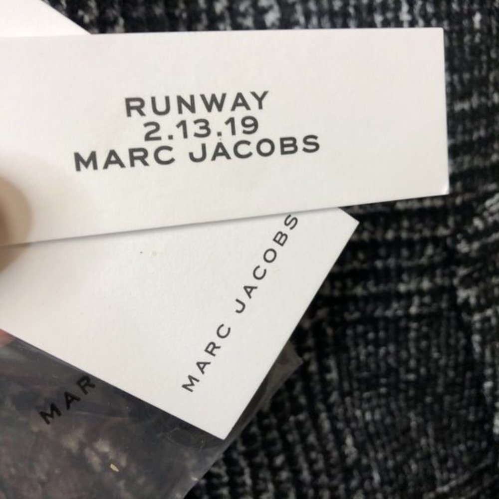 Marc Jacobs Fall 19 XS Black Plaid Capes Overcoat - Picture 48 of 71